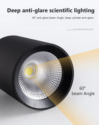 Cylindrical COB Spot Light