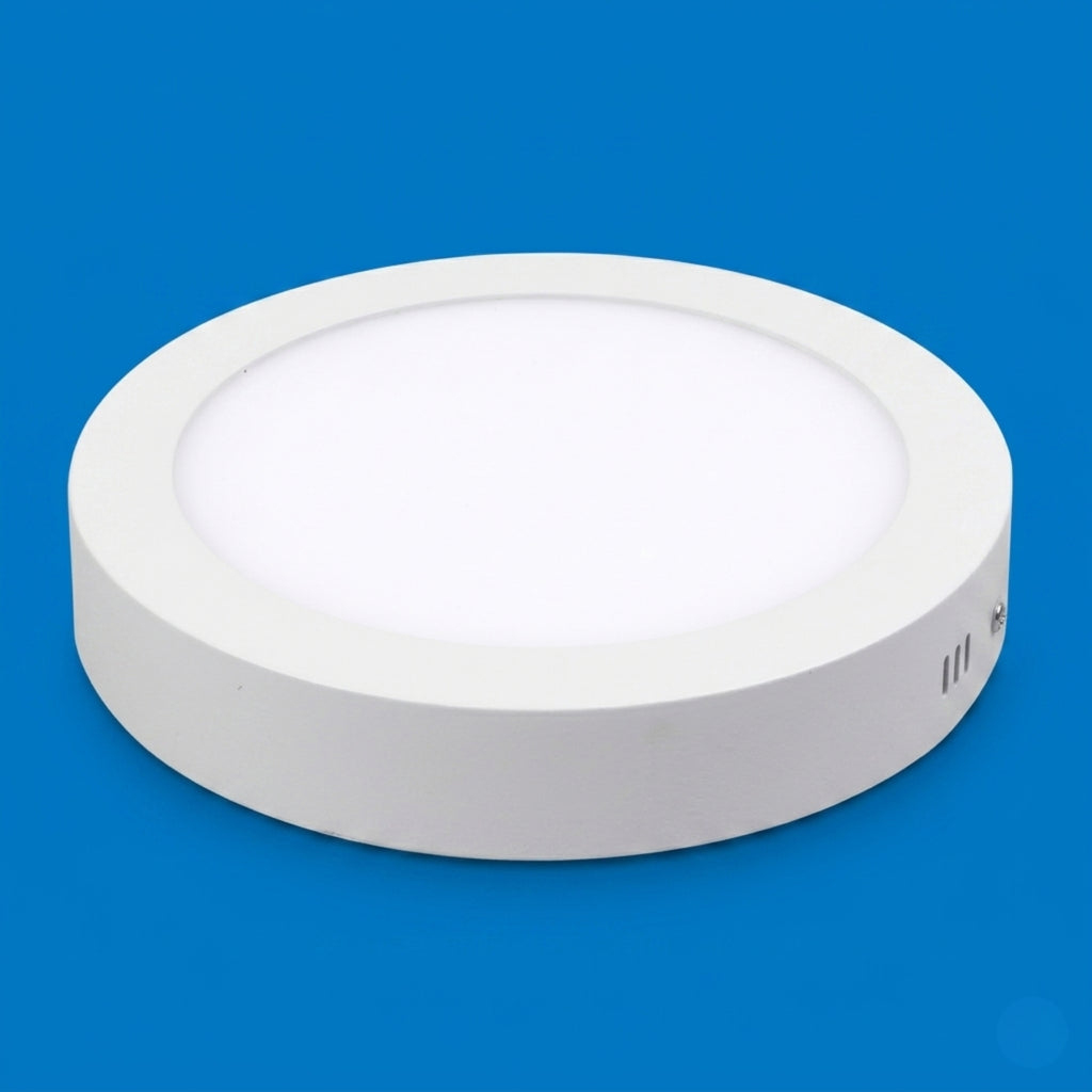 Round Surface Mounted Panel Light White