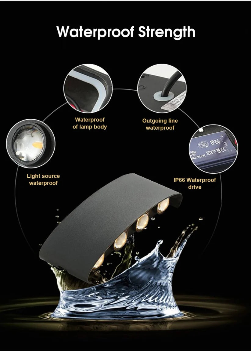 Modern Wall Light – Indoor & Outdoor